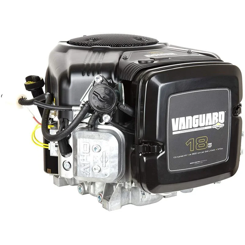 Briggs & Stratton Vertical Engine 18 HP ES Vanguard OHV 1″ x 3-5/32″ 16amp #356777-3034 (356777-0154)