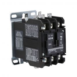 Cutler Hammer-Eaton C25DNF330A 3-Pole Definite Purpose Contactor 30A 120V