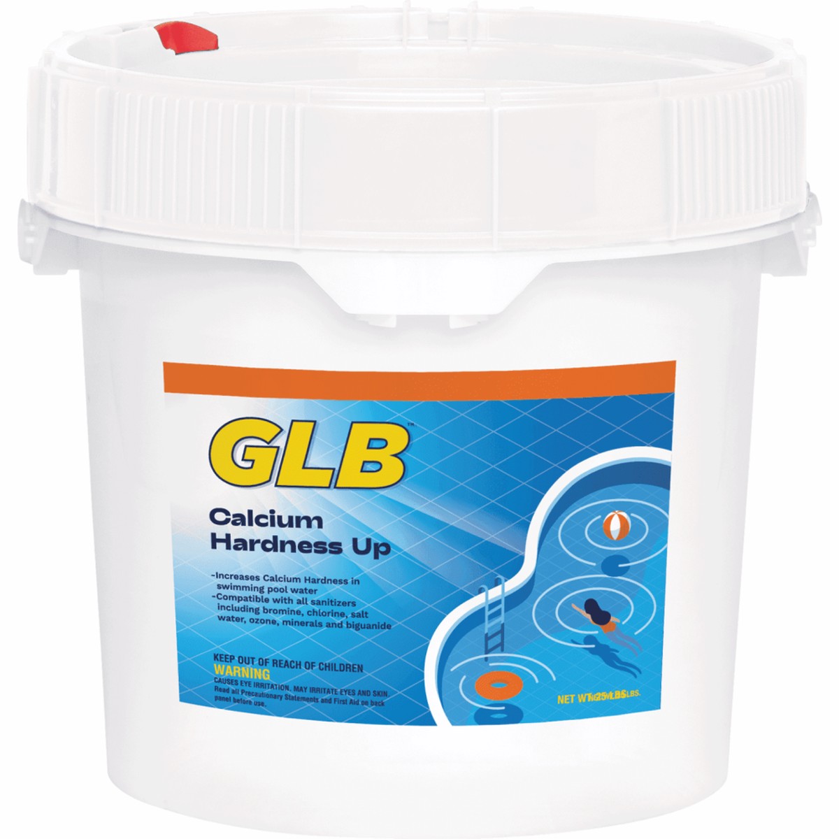 Calcium Hardness Up | 15 Lb | 1 Bag | GLB | (Heavy Duty For Pools)