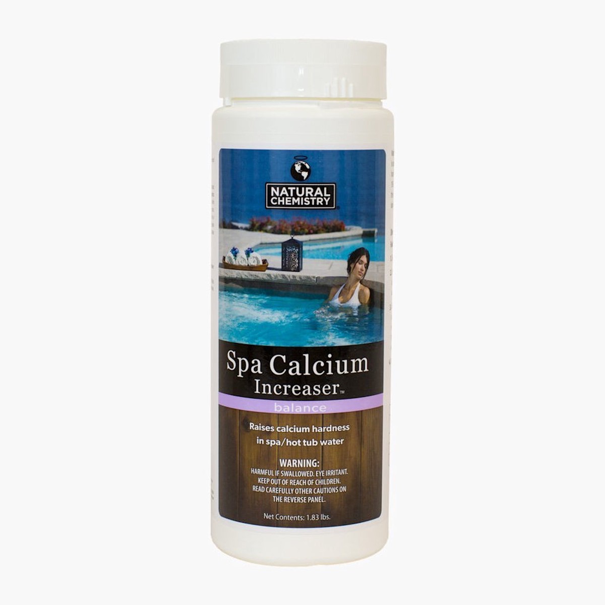Calcium Increaser | Calcium Hardness Balancer | 1.83 lb | 1 Bottle | Natural Chemistry
