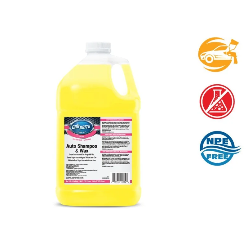 CarBrite Auto Shampoo & Wax
