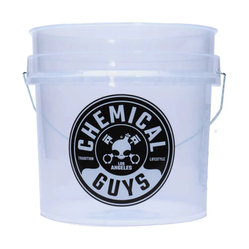 Chemical Guys Ultra Clear Detailing Bucket 4gal clear