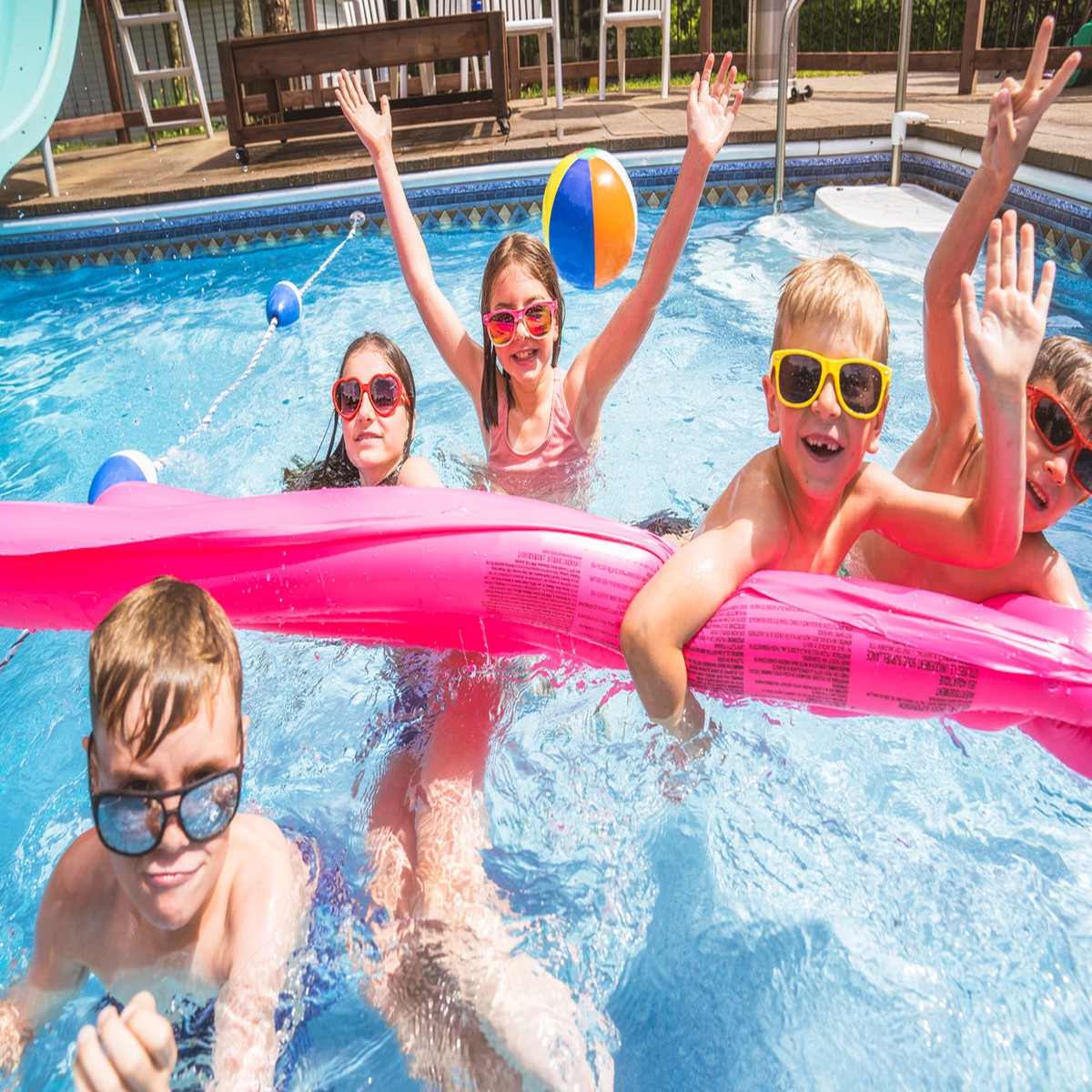 Childs Goggle Red for Swimming Pools