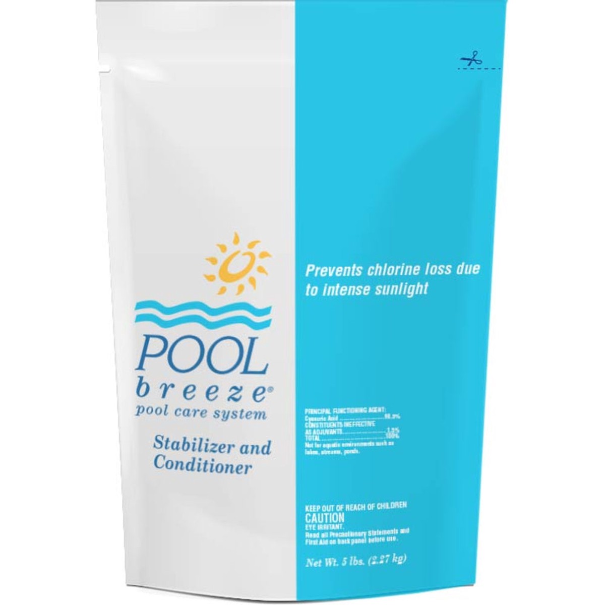 Chlorine Stabilizer | Pool Breeze | 88672 | 5 lb Bag