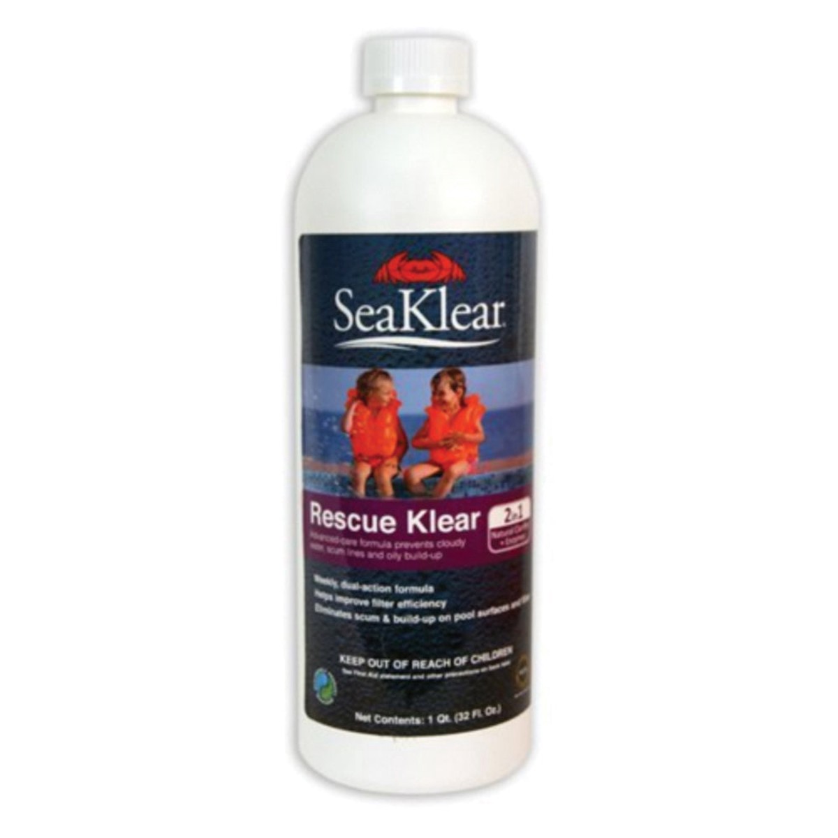 Clarifier | Heavy Duty Cleaning | 32 Ounce | 1 Bottle | SeaKlear