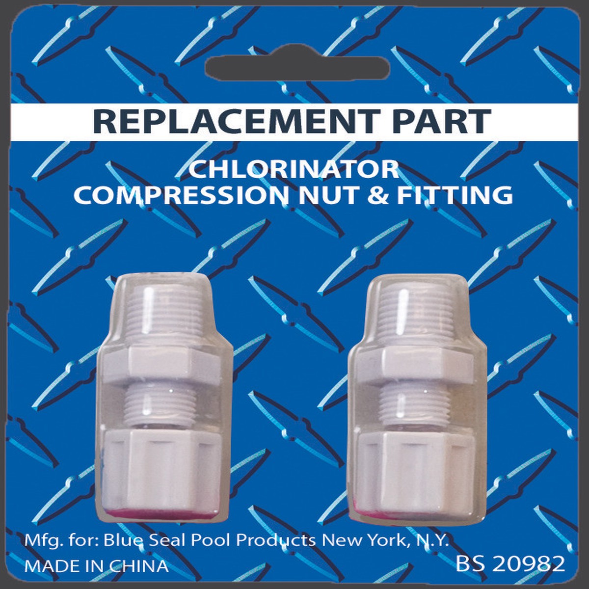 Compression Nut & Fitting For Offline Chlornators