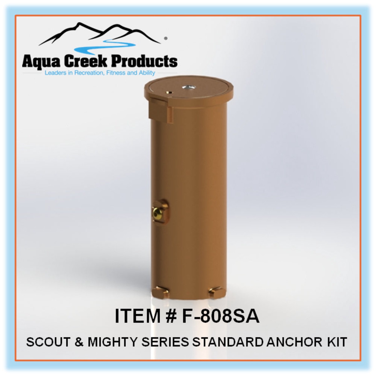Concrete Anchor Kit | Aqua Creek | Scout Lifts Universal Fit | (Fits Scout Lifts)