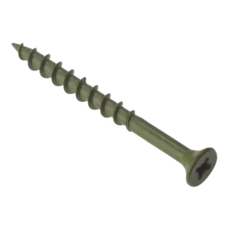 Decking Screw Green 5.0x100mm Box 100