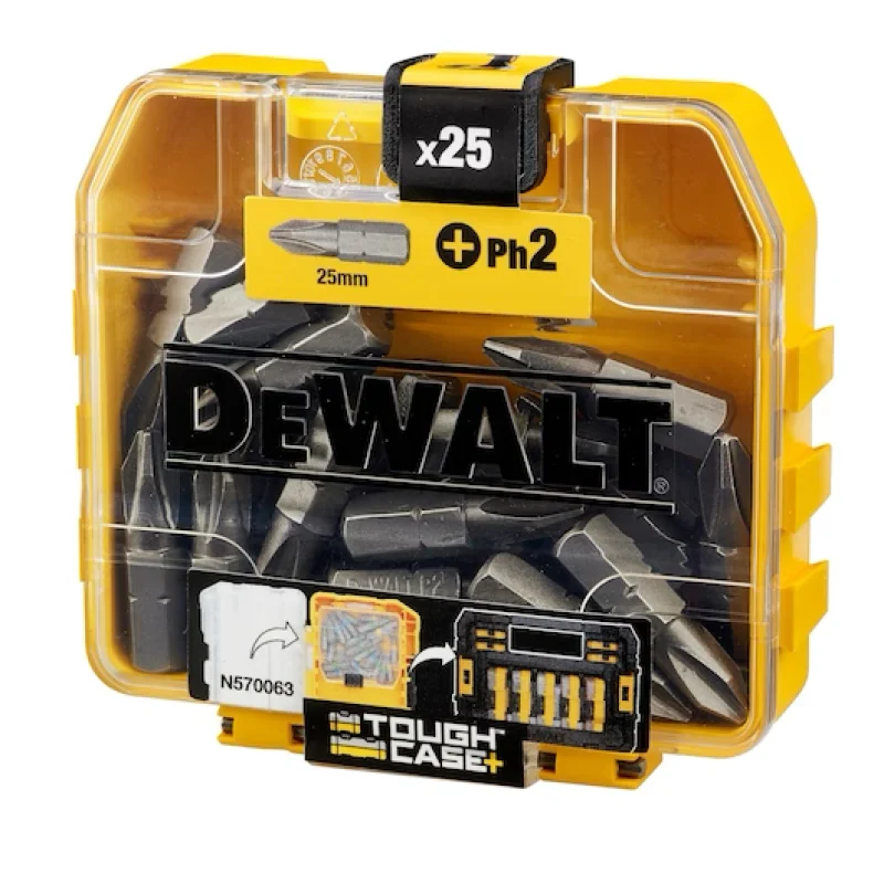 DeWalt 25pc PH2 Screwdriver Bits Pack