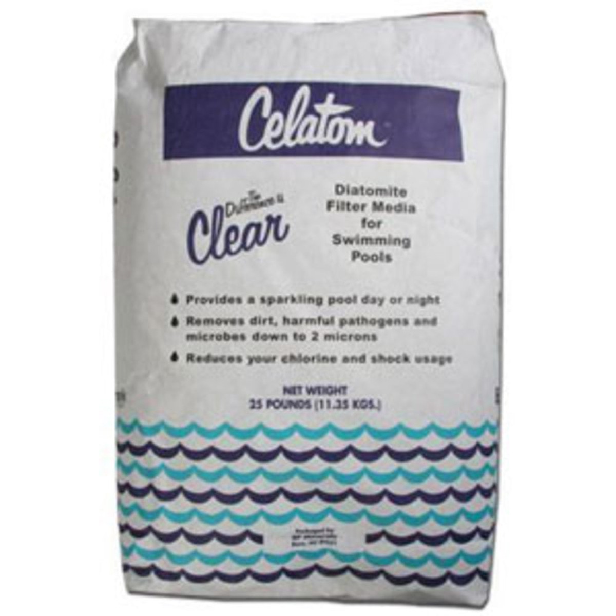 Diatomaceous Earth Filter Media | BlueWave | DE25 | 25 Lb Bag | Heavy Duty Water Treatment