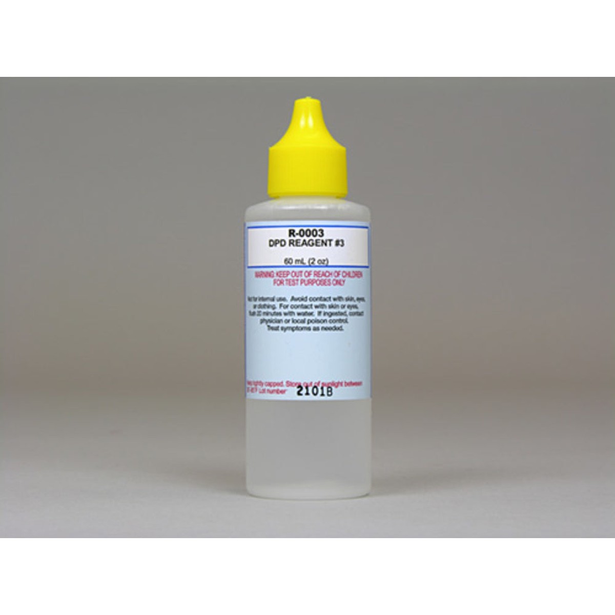 DPD Reagent 3 | Taylor | R-0003-C-12 | 2 Oz Dropper Bottle, Plastic, 12 Pack, NA Standard Fast Acting DIY