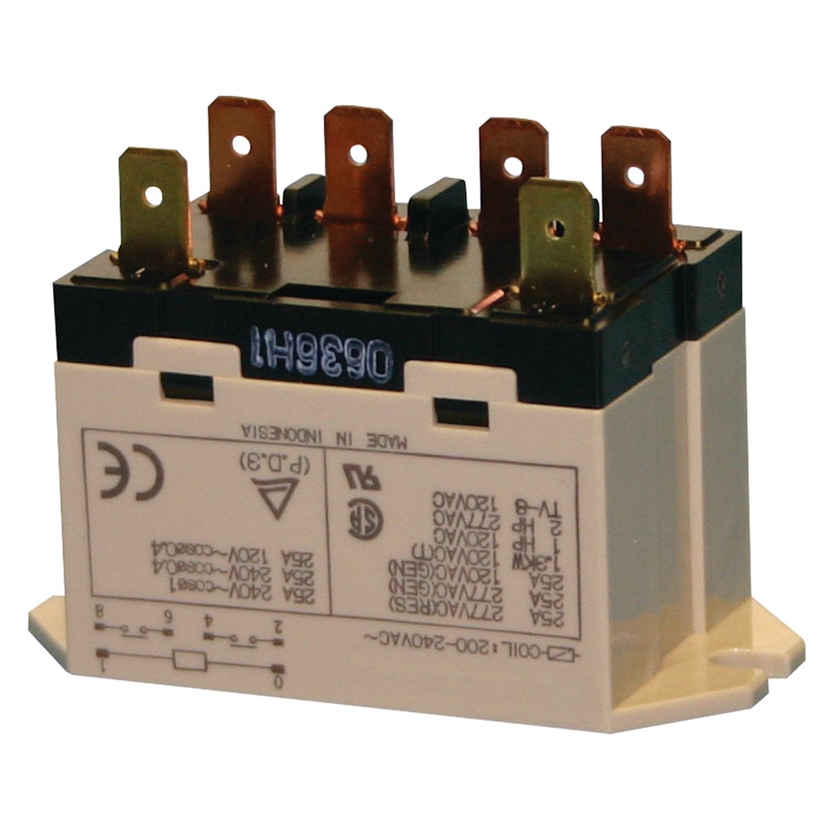 DPST Relay 240V Coil Heavy Duty Double Pole | Intermatic | 143T135 | (Fits Intermatic DPST Relay 143T135)