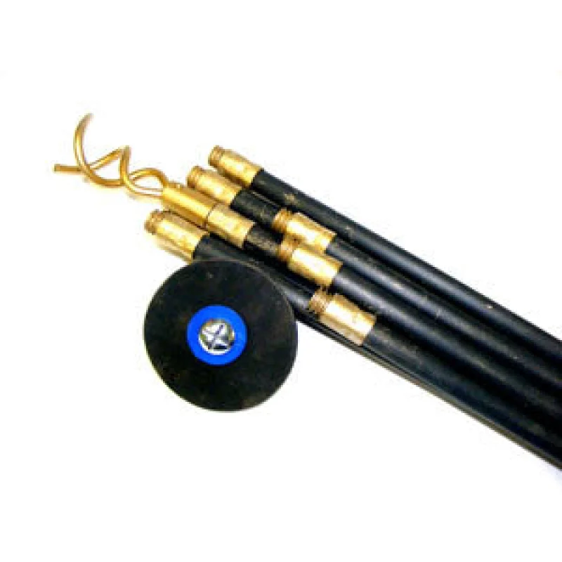 Drain Rod Set with Plunger & Worm