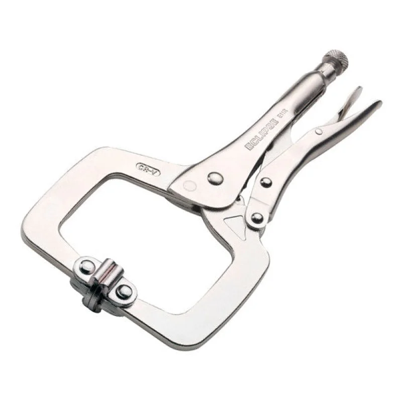 Eclipse E11SP Locking C-Clamp (Swivel Pads) 11 Inch