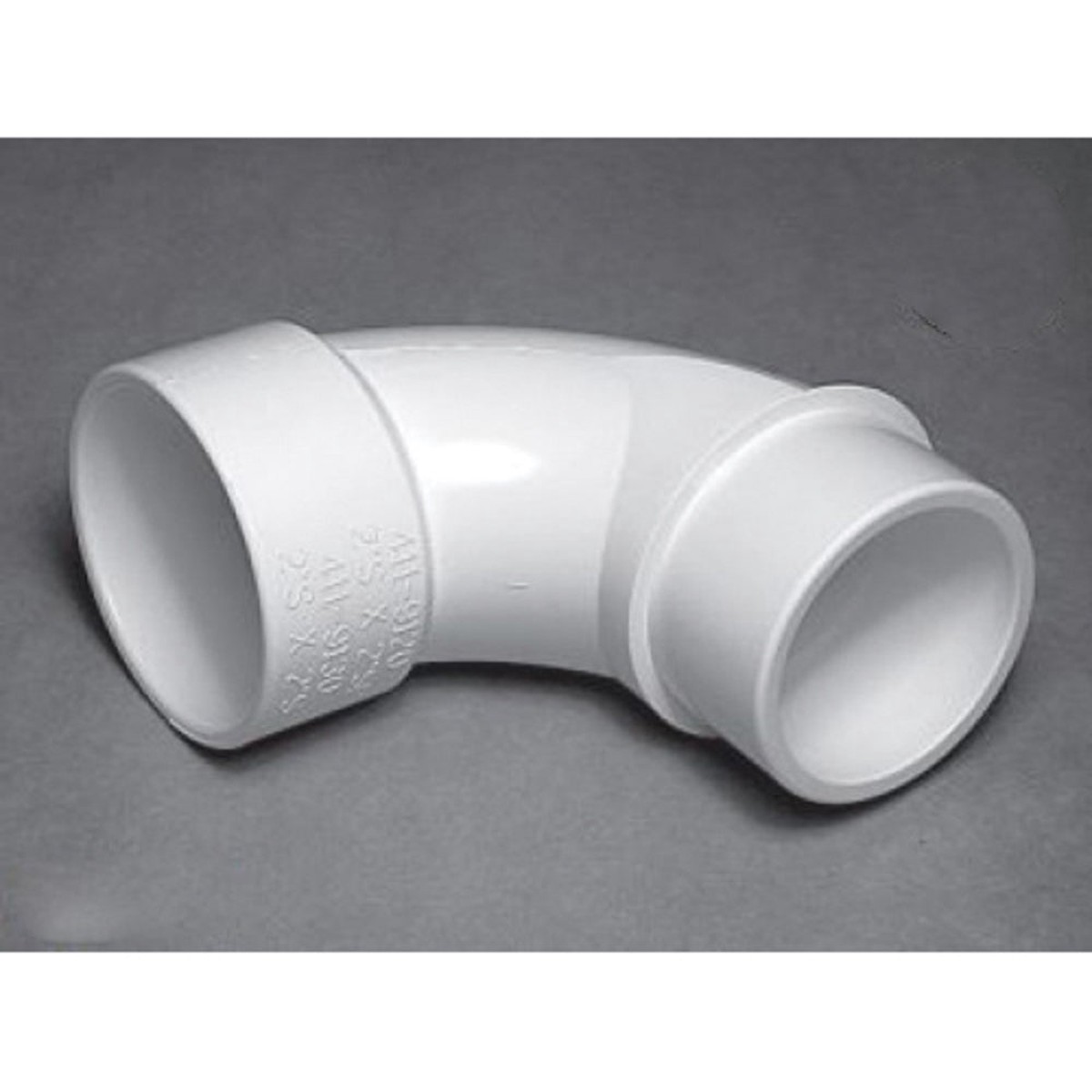 Elbow 2 Socket Spigot Sweep PVC Pool Plumbing Fitting | AquaFlow | 1.5in | Replacement Part | PVC