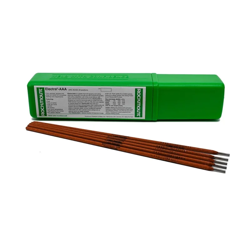Electra AAA Arc Cutting RodsGouging, Weld Removal & Contaminant Cleaning (AC/DCEN)