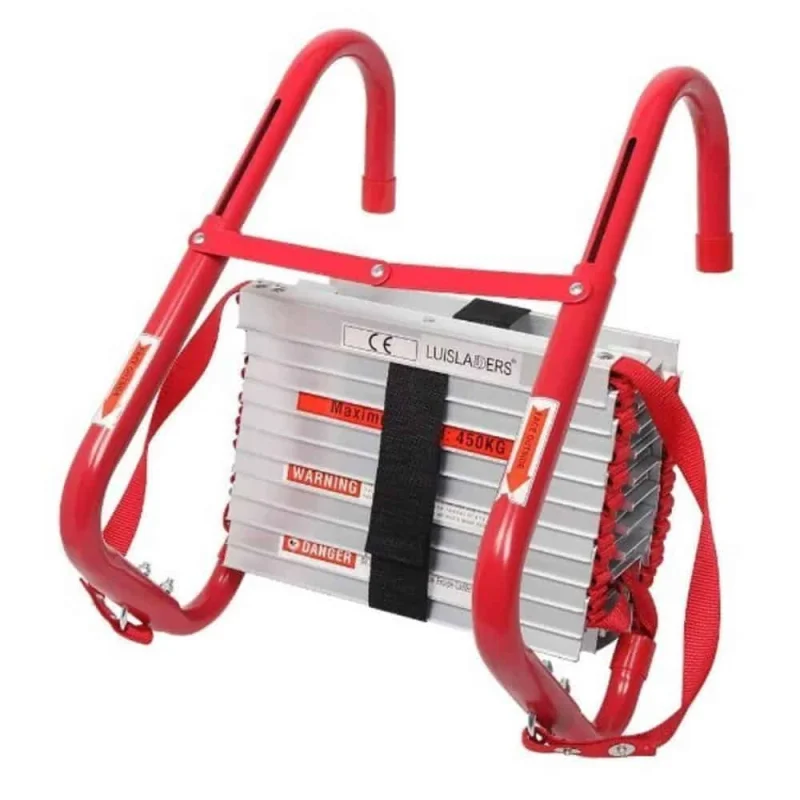 Emergency Escape Ladder 30Ft (9M) AluminiumMax Load 450kg