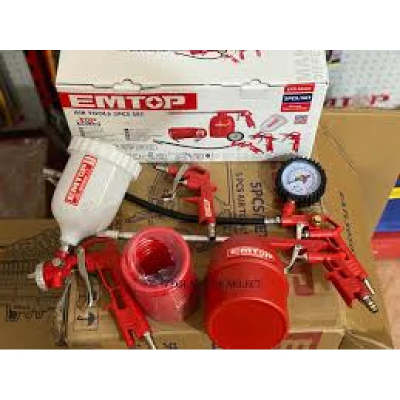 Emtop 5 Pcs Air Tools Set EATLS0503
