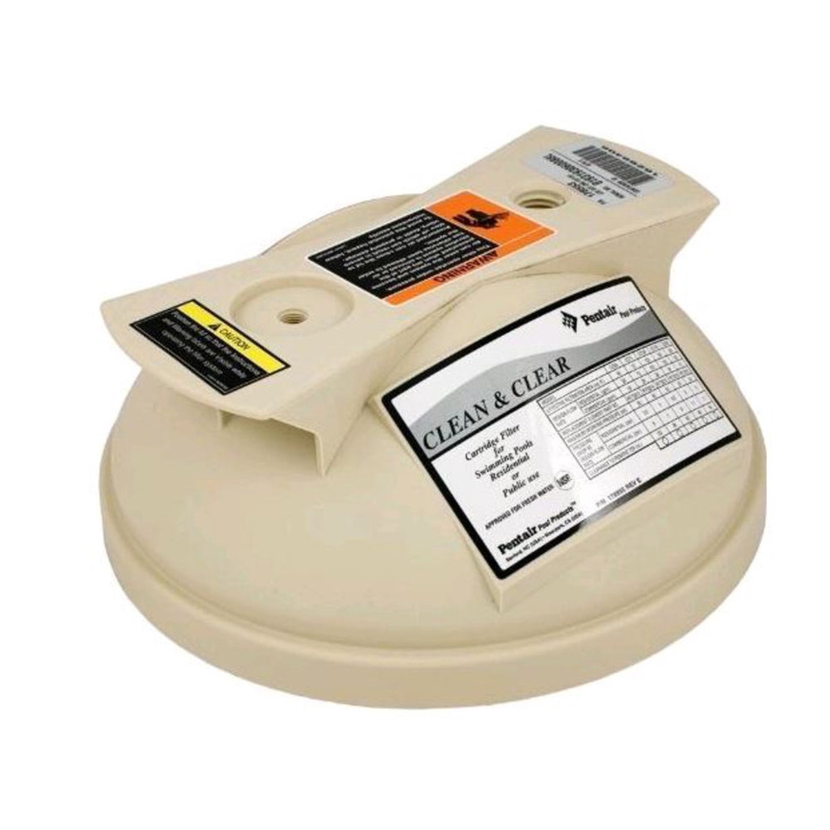 Filter Lid | Pentair | Clean & Clear 50/100/125 SF | Plastic | Replacement Lid
