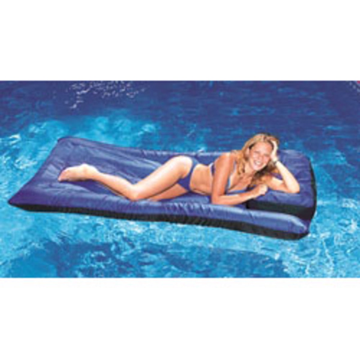Floating Lounger | Swimline | 9057 | Fabric Covered | Durable Air Core