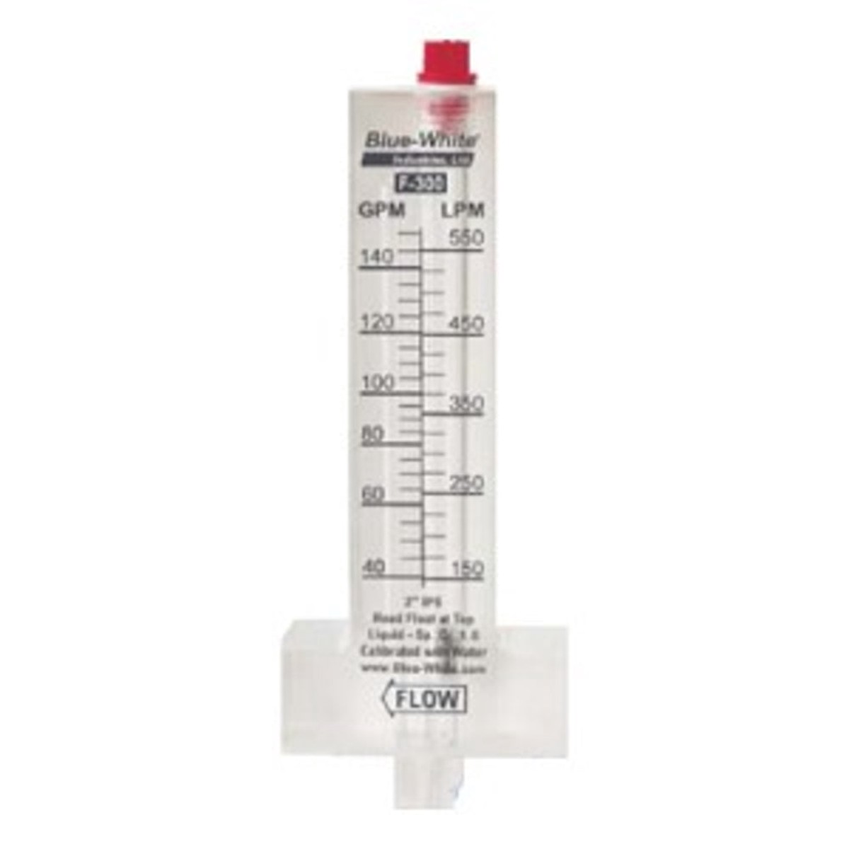 Flow Meter | AquaFlow | 75 PSI 2Saddle Sensor | PVC | ChlorineSafe