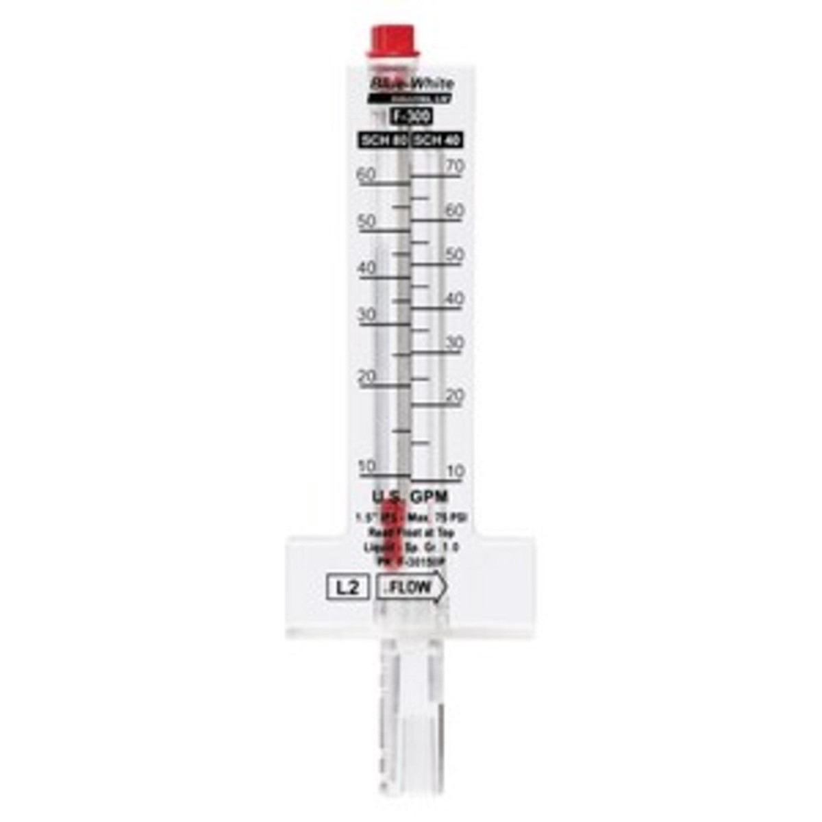 Flowmeter | FlowMaster | F30800P | (Fits FlowMaster F30800P)
