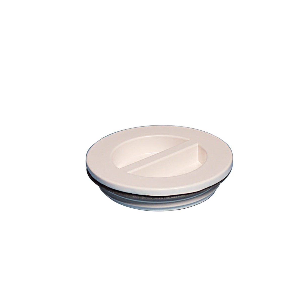 Flush Plug | Waterway | 1-1/2 In PVC | Gasketed | Heavy-Duty