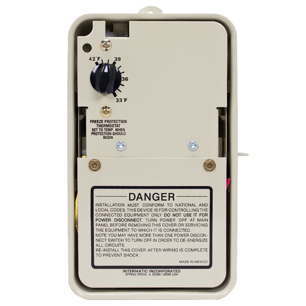 Freeze Protection Control T-Stat | PoolTech | PF1103 | 24V | ABS Plastic