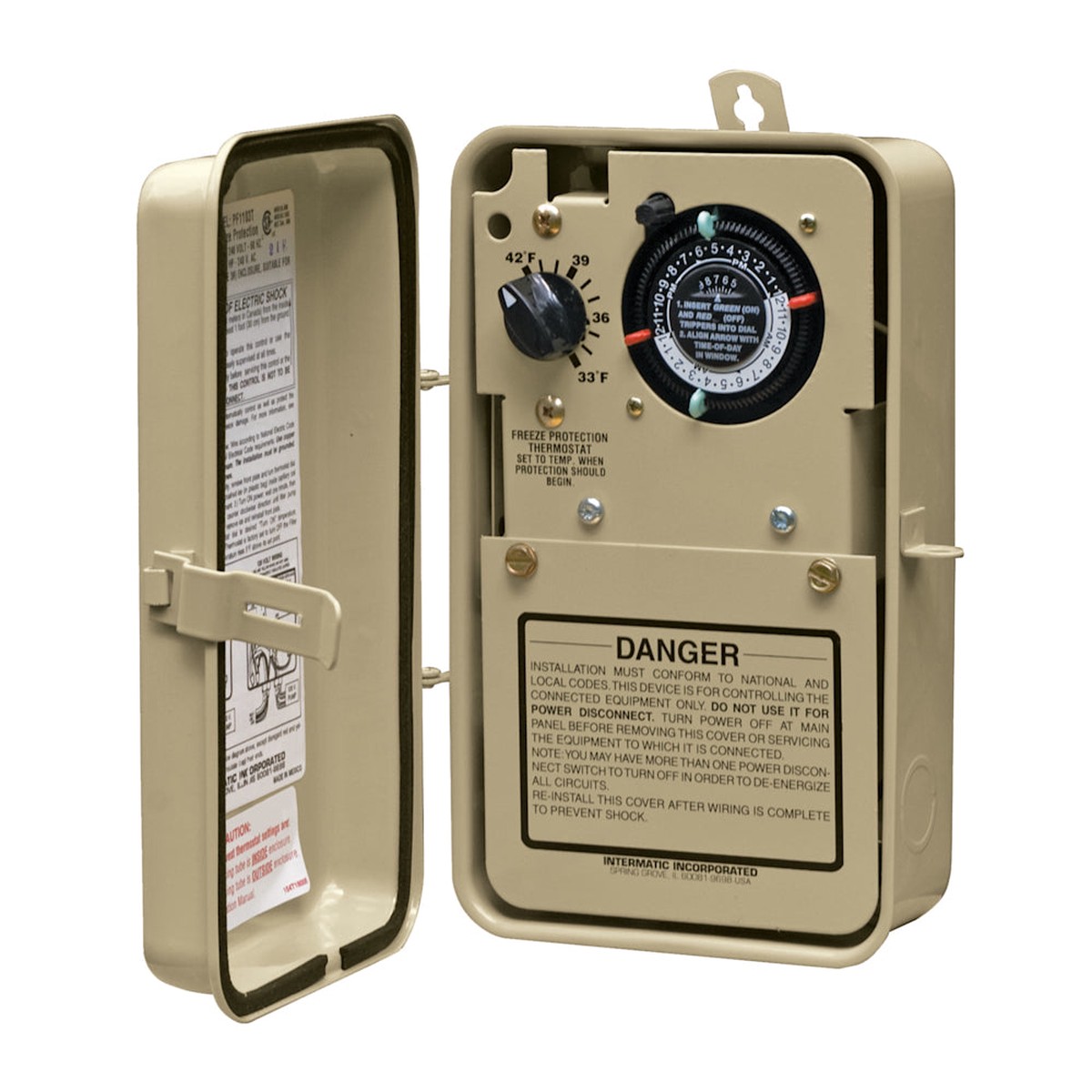 Freeze Protection With Thermostat Timer | ITM | ITMPF1103T | 120/240 VAC
