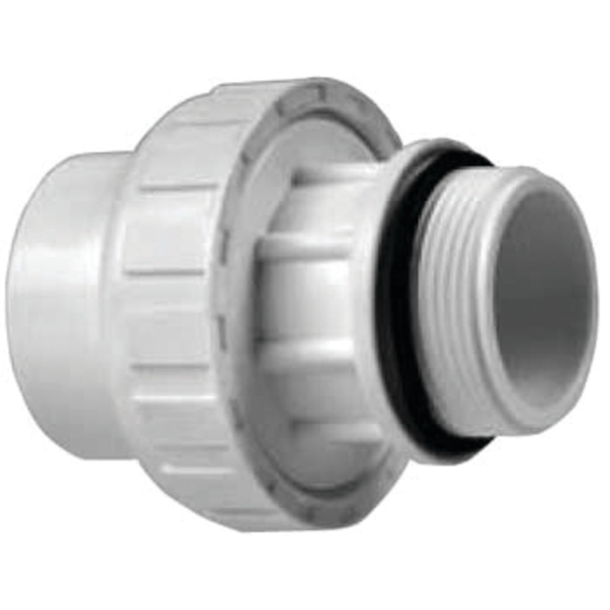 Full Flow Union | BlueWave | MIP x Socket 1.5 in PVC | Heavy Duty | Replacement Part