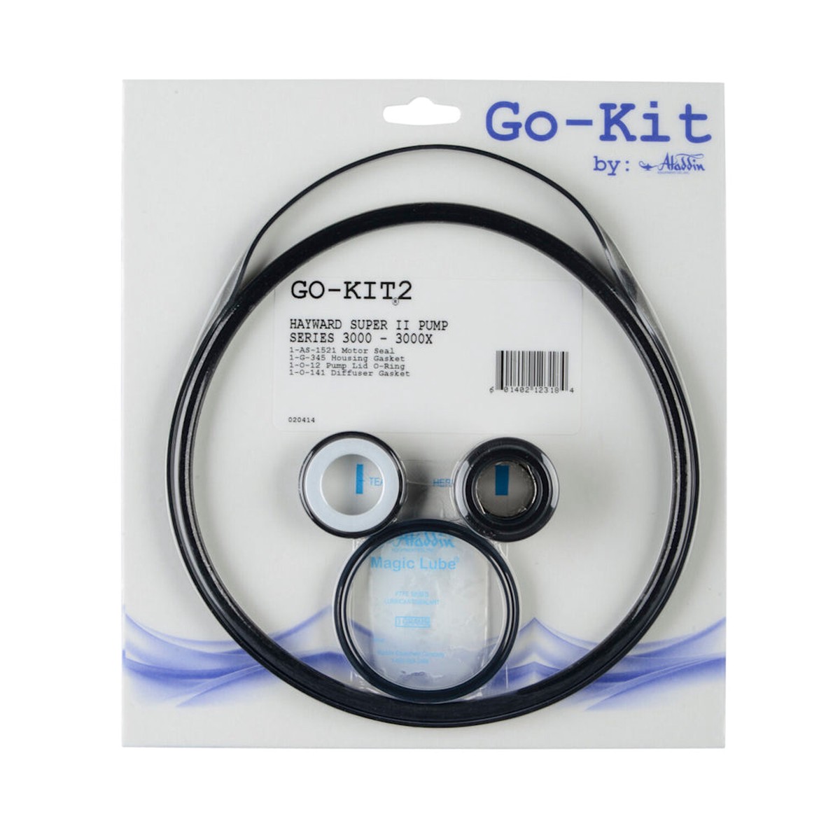 Go Kit 2 | Aladdin | GO-KIT2 | (Compatible with Hayward Super II 3000 Series Pool Pump)