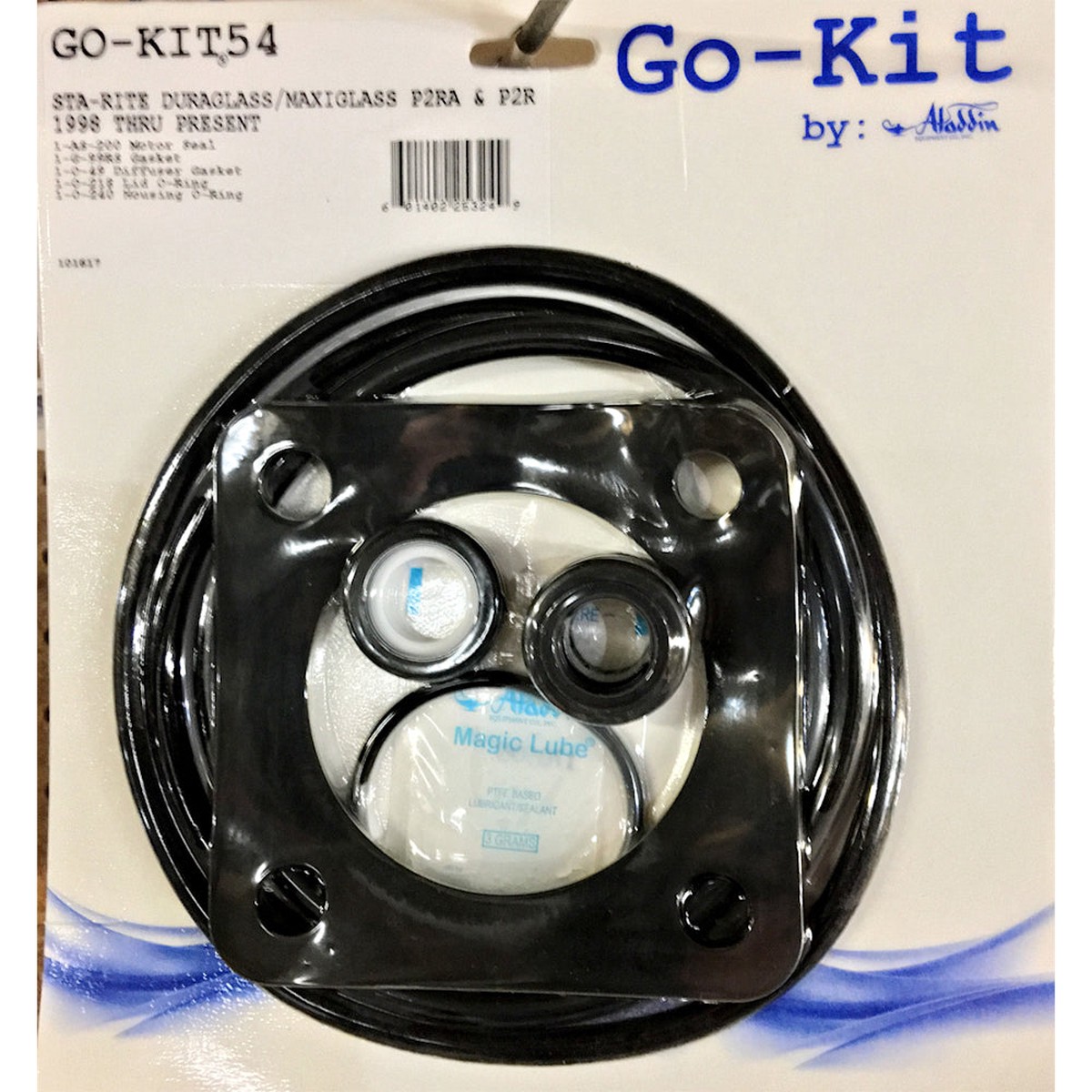 GO-KIT54 Replacement Kit | Aladdin | GO-KIT54 | (Fits MaxiGlas/DuraGlas 54 Glass Heavy Duty)