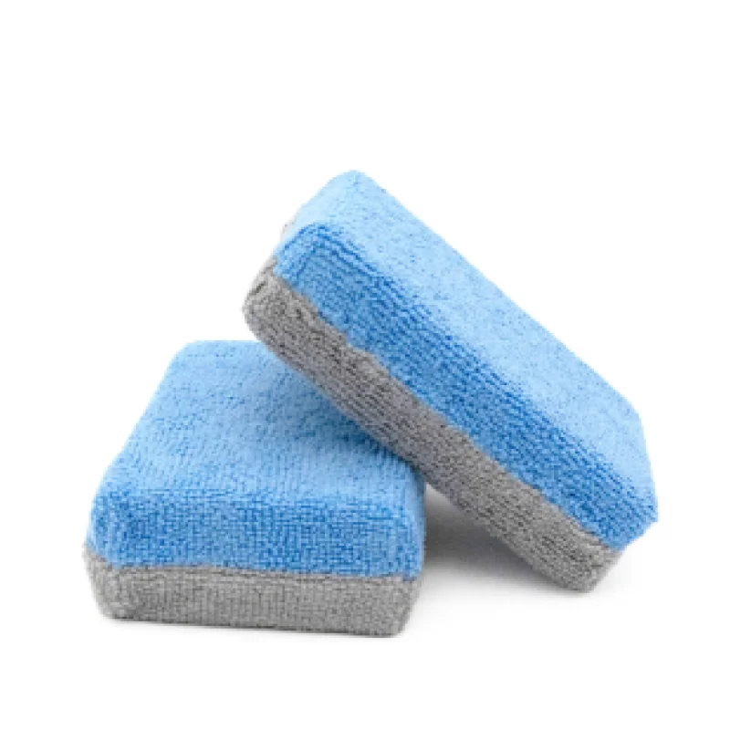 Golden State Microfiber Ceramic Applicator with Product Repellent Lining Blue/Gray