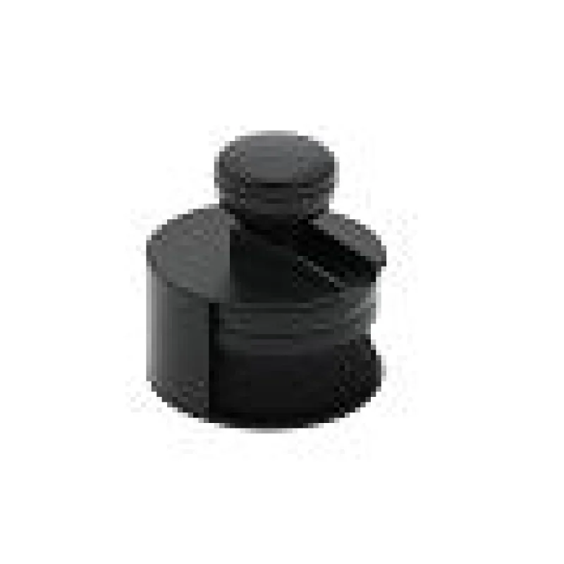 Golden State Palm Sweeper Detail Brush with Rack Black