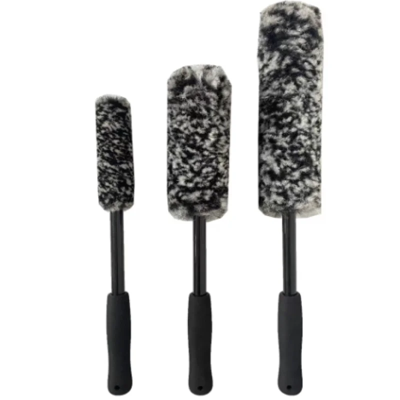 Golden State The Big Three Wheel Scrubber Rim Brush Set
