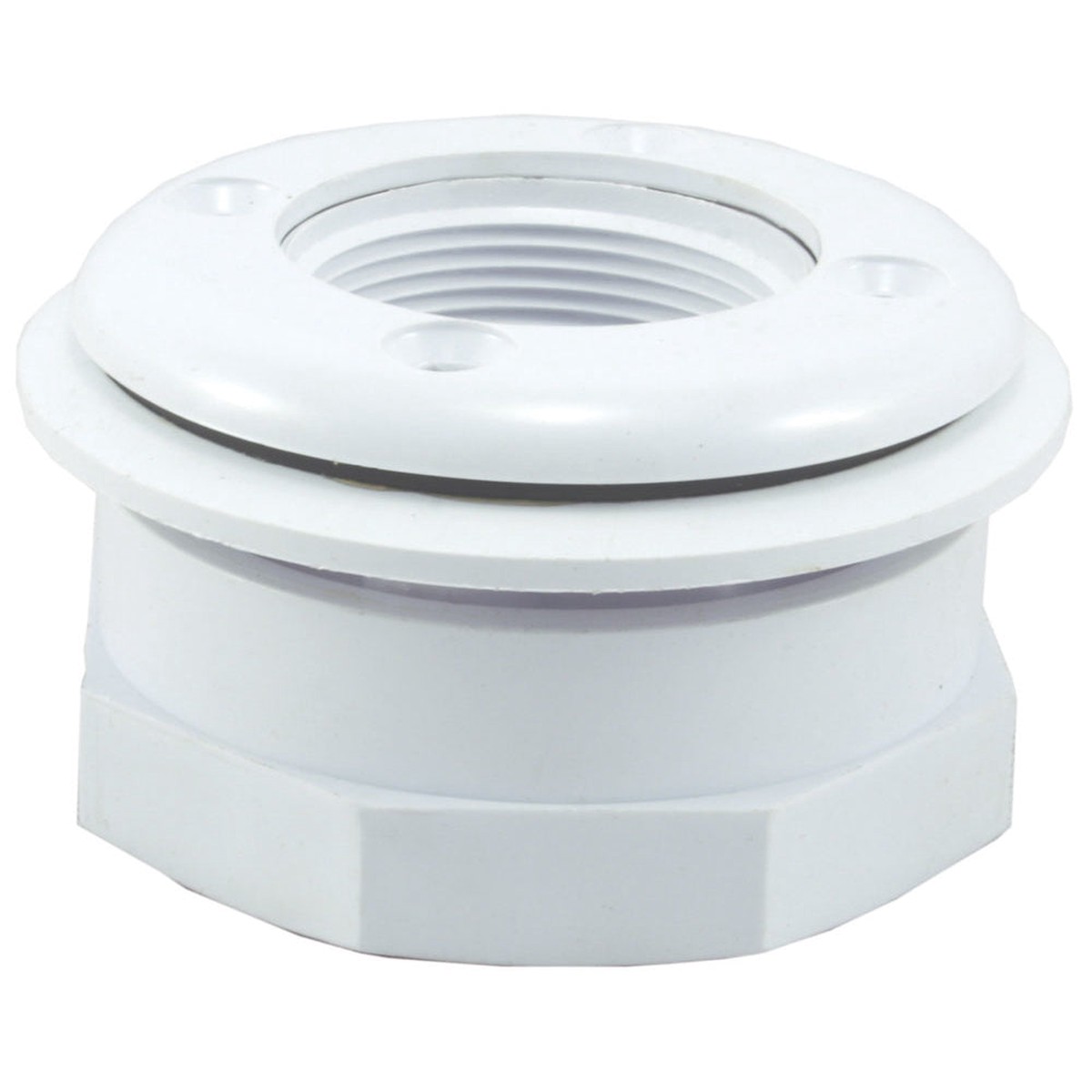 Gray Threaded Vinyl Pool Fitting | CMP | 25522-001-000 | (Fits 1.5 x 1.5)
