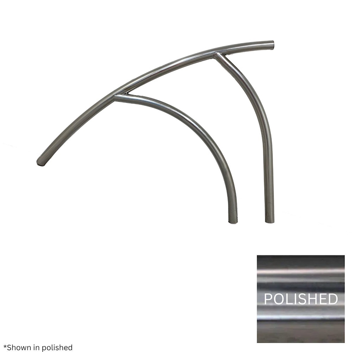 Handrail | Global |.065 | Heavy Duty Stainless Steel Pool Handrail | Polished Finish