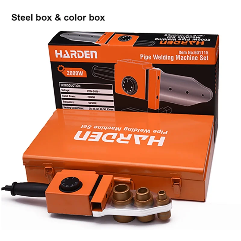 Harden PPR Machine 20-63mm 2000W – Professional Pipe Welding Tool