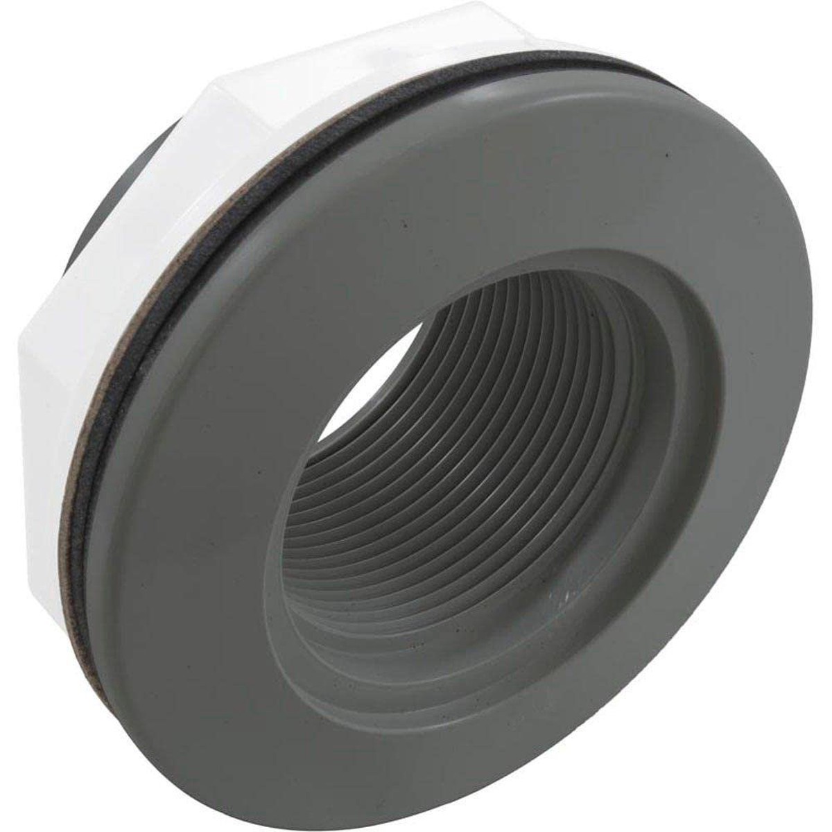 Hayward SP1023DGR 1-1/2-Inch FIP Dark Gray Inlet Return Fitting with Locknut and Gasket