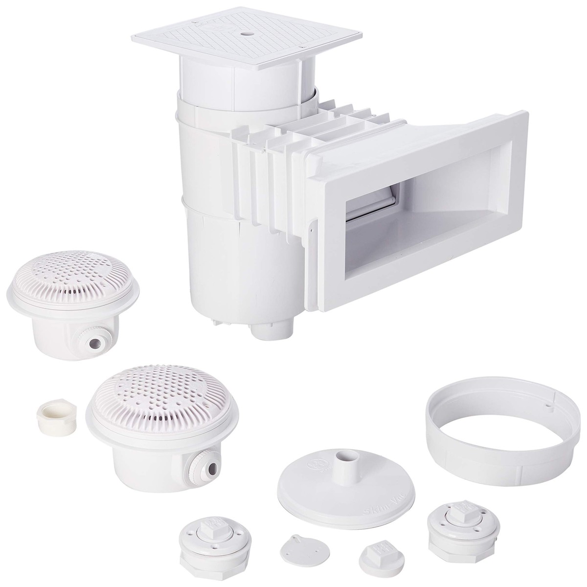 Hayward SP10852OMTE 1-1/2-Inch FIP Wide Track Auto-Skim Skimmer with Main Drain and Fitting