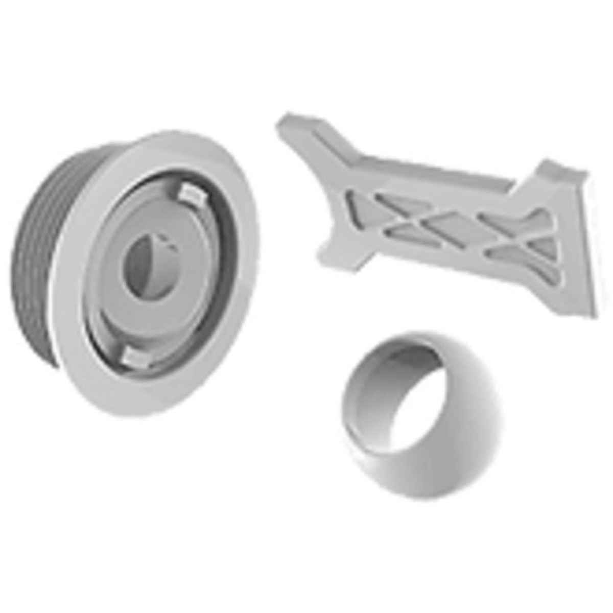 Heavy-Duty Flush Retrofit Eyeball 1.5 In PVC Replacement Part | AquaStar | JO101