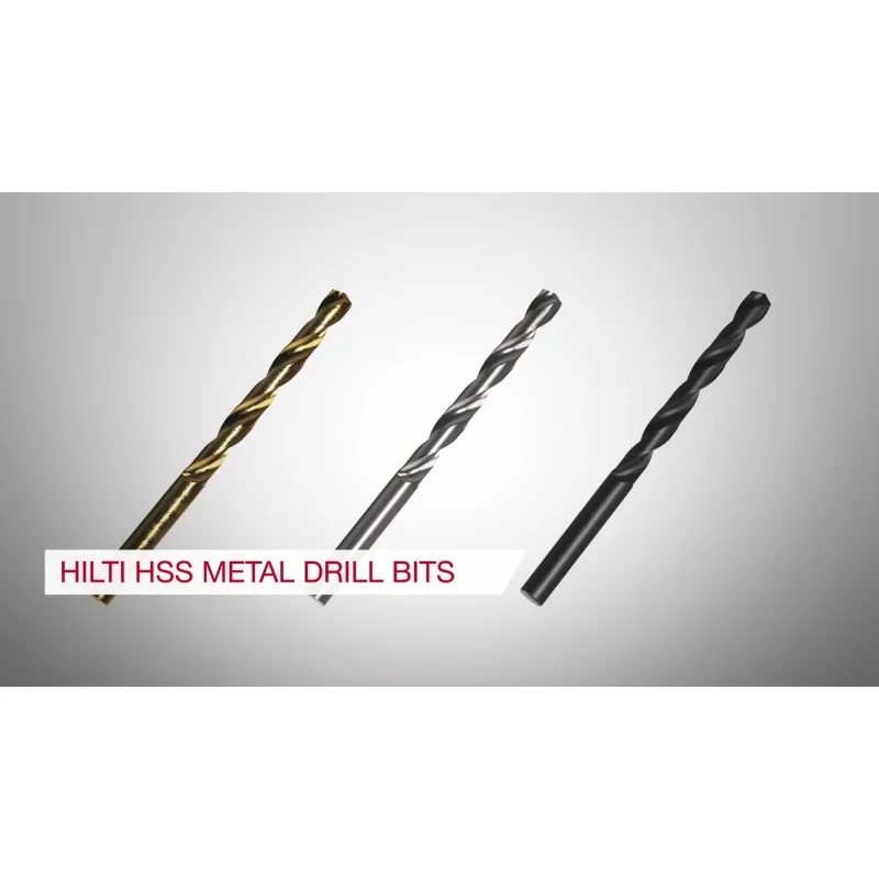 Hilti Twist Drill Bits HSS MP Series (Multiple Sizes)