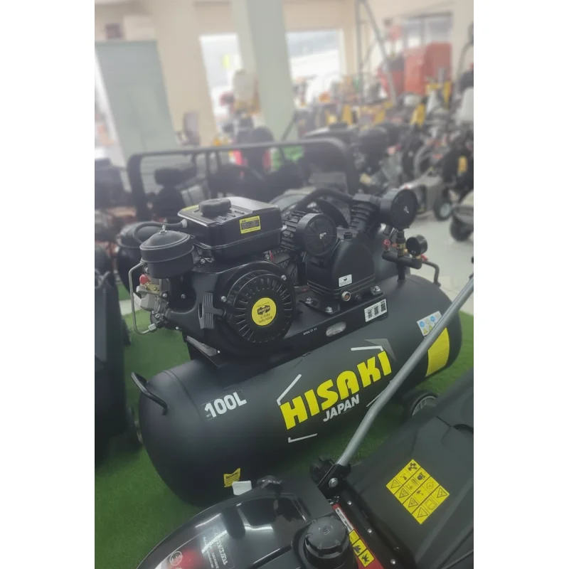 Hisaki HK8100D 100L Diesel Powered Air Compressor 8.5HP