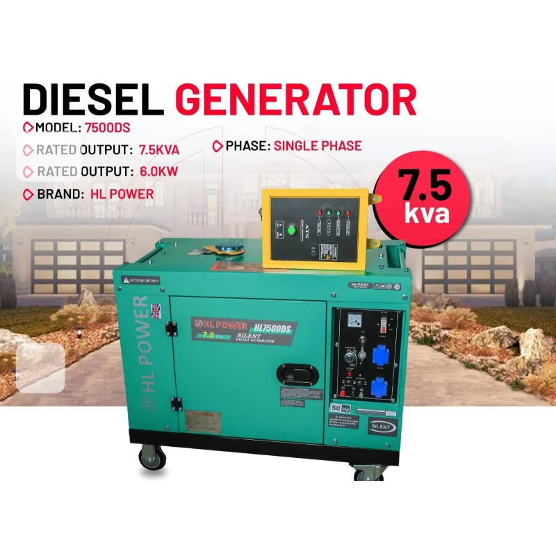 HL POWER 7.5 kVA Generator