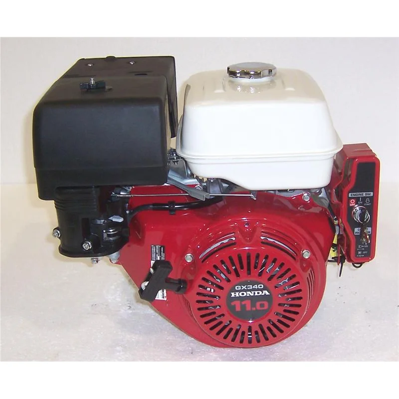 Honda Horizontal Engine 10.7 Net HP 389cc 12V ES 3 Amp #GX340-QAE2