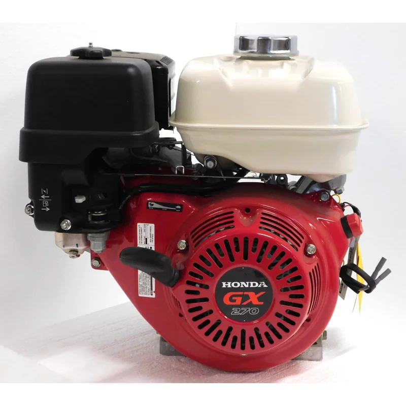 Honda Horizontal Engine 8.5 Net HP 270cc 1″ x 3-31/64″ 18amp #GX270-QAR2
