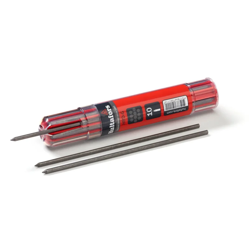 Hultafors Deep Hole Dry Marker Refills (10 Pack) Graphite