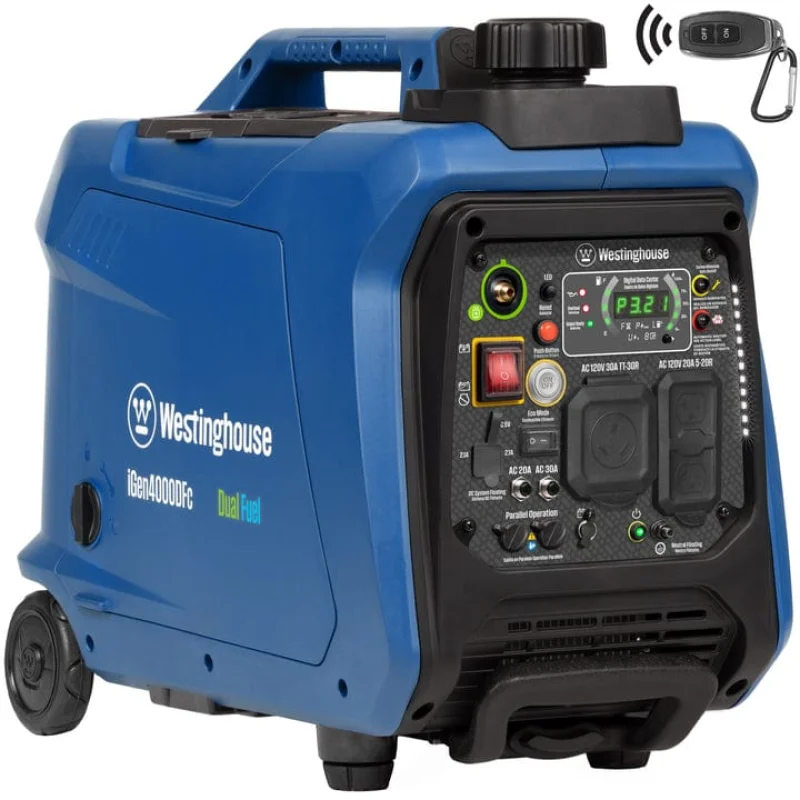 iGen 4000DFc Inverter Generator – Dual Fuel with CO Sensor