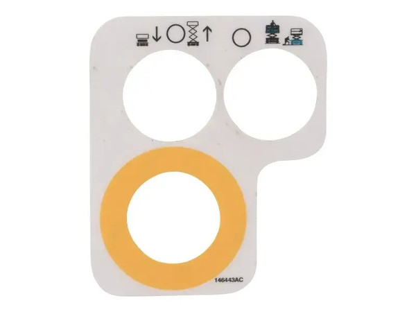 JLG Part # SJ146443 | SJ-DECAL, BASE CONTROL, PIC, EA