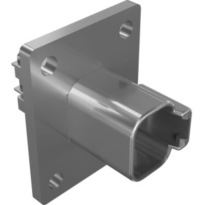 Genie Lift Part # 1269704GT - CONNECTOR, RECEP, 2WAY, FL, EA